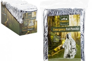 Pinnacle Emergency Foil Poncho 130 x 100cm